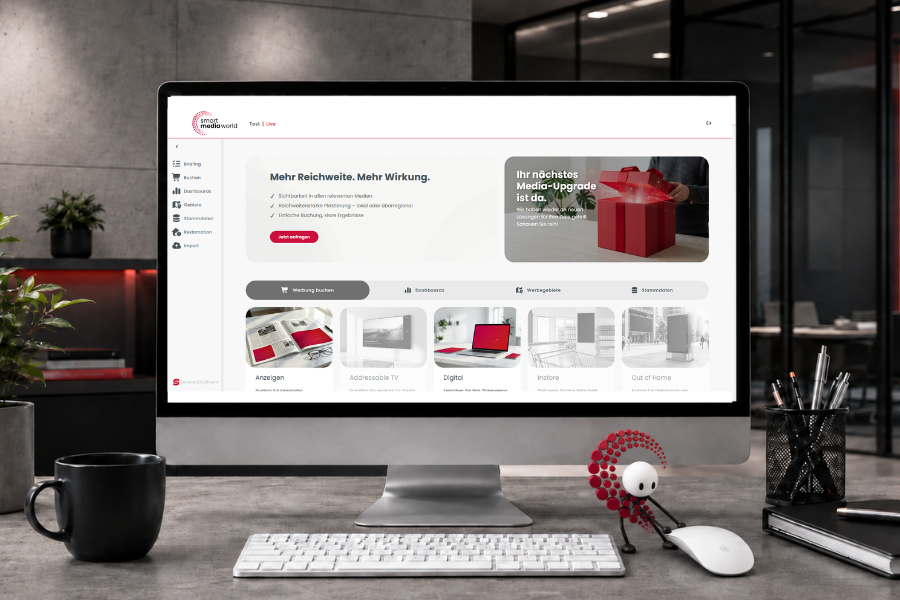 smart media world Marketingportal Filialhandel Kampagne buchen